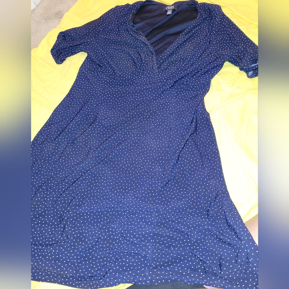 Chaps Midi Dress